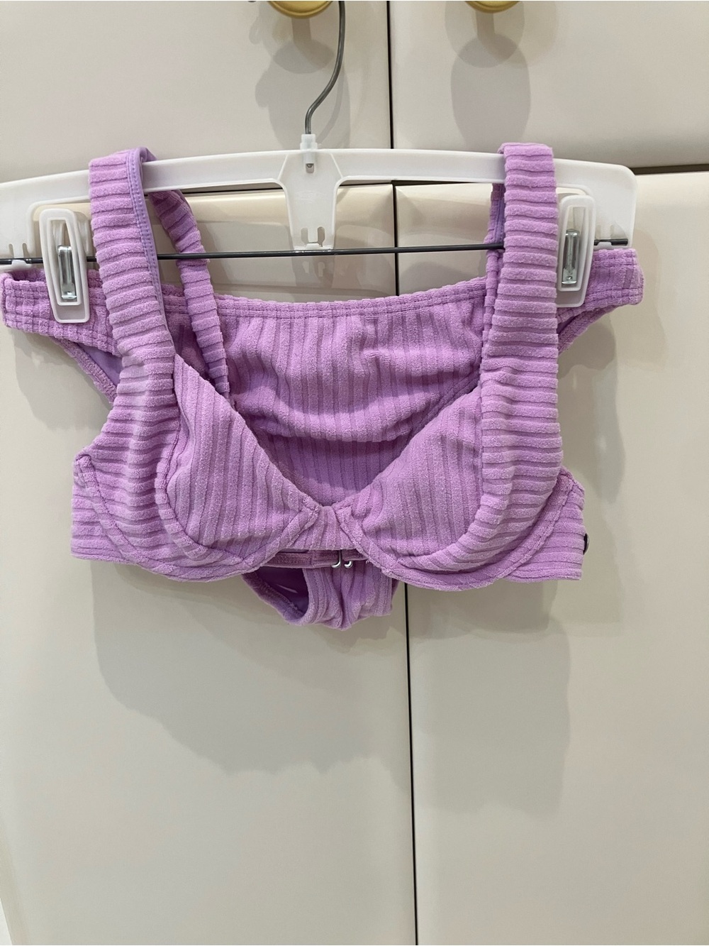 Billabong Lilac Ribbed bikini